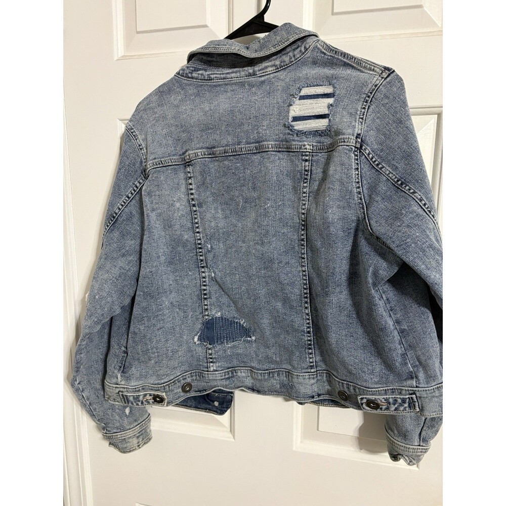 Torrid Denim Jacket Size 1 - Picture 5 of 16
